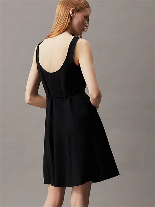 tie waisted day dress CALVIN KLEIN JEANS | J20J223320BEH